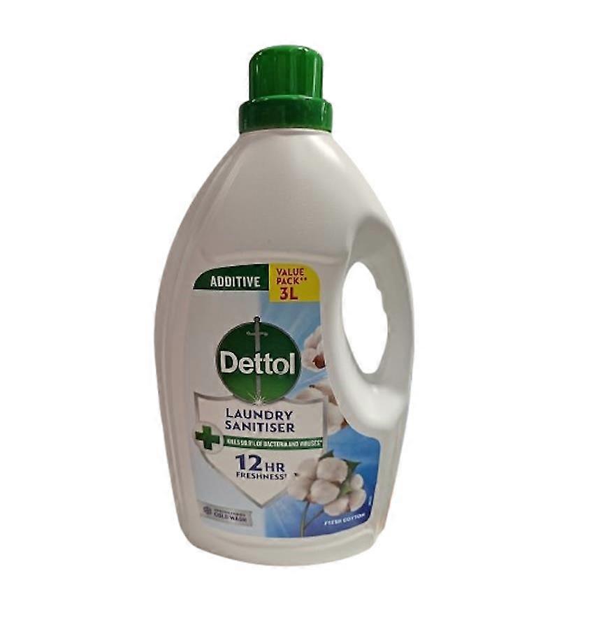 Dettol Fresh Cotton Laundry Sanitiser - 3L