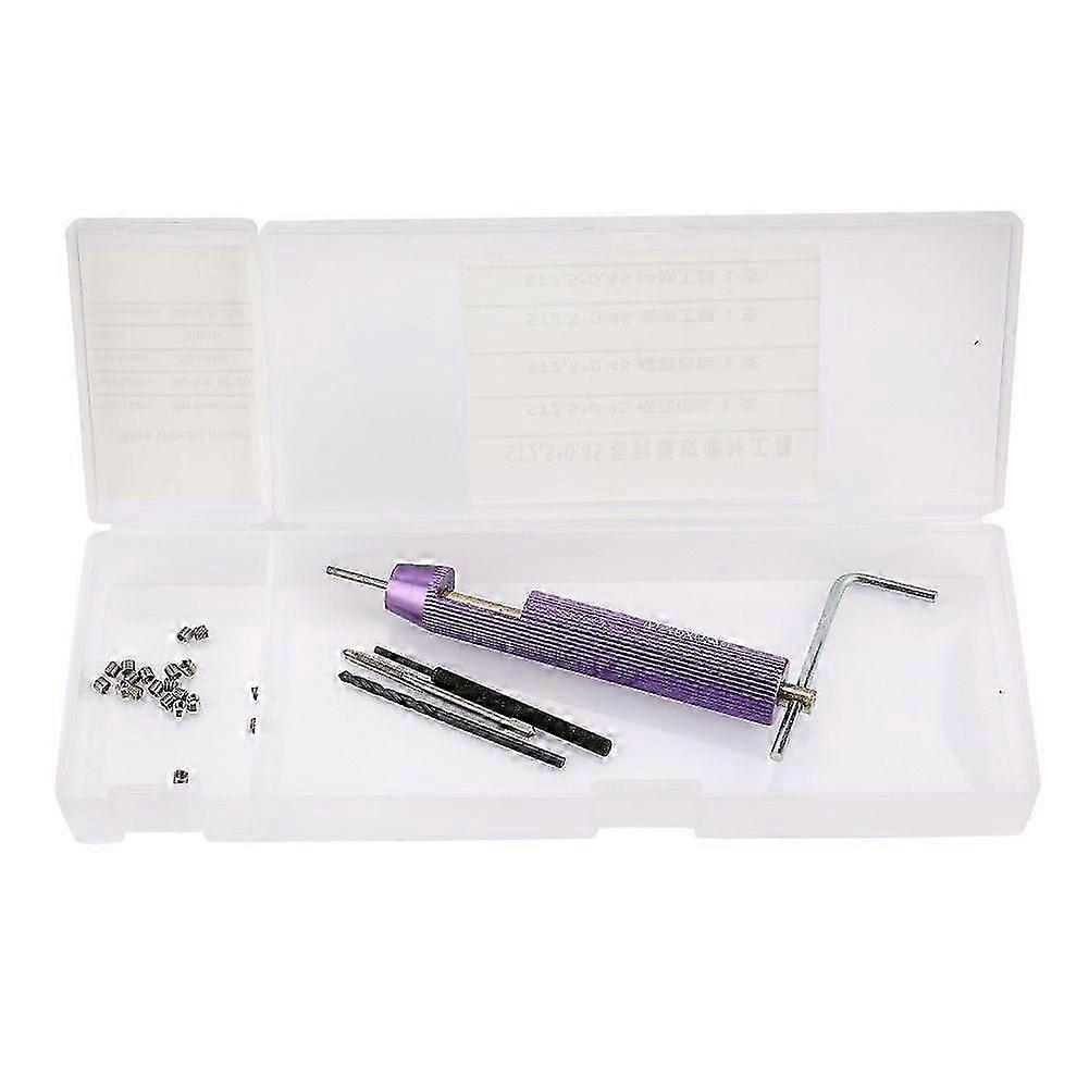 M2.5*0.45 Screw Threaded Inserts Repair Tool Set Wire Insert Installation Kit