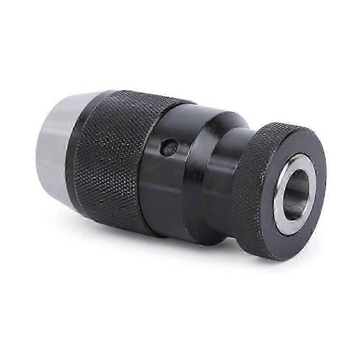 Drill Chuck 5-20mm B22 Self-Locking Drill Chuck High Precision Milling Machine Automatic Tightening 25-26s