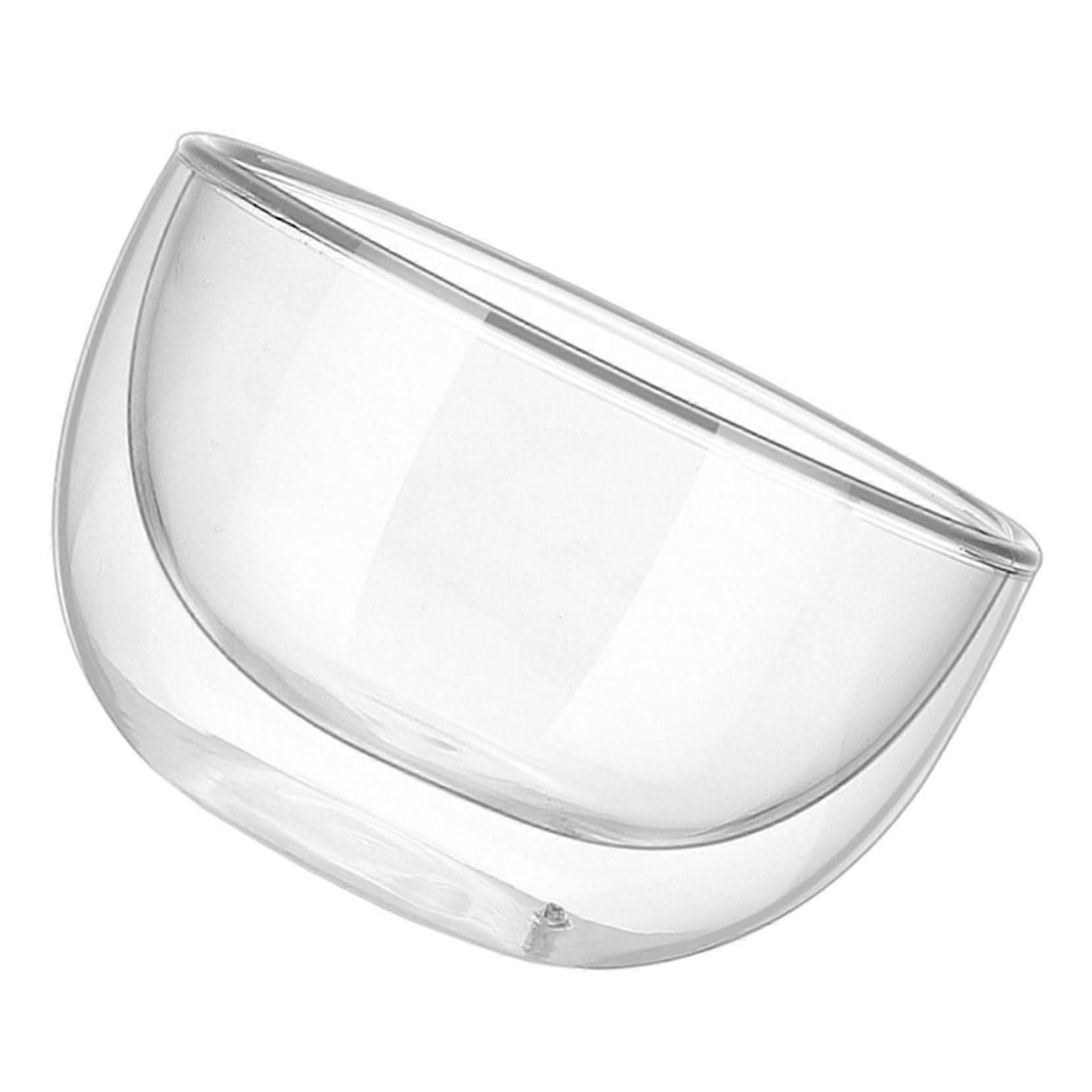 HeatResistant Transparent Borosilicate Glass Bowl For Salad And Fruit, Tableware, Smooth Edges, Easy To Clean