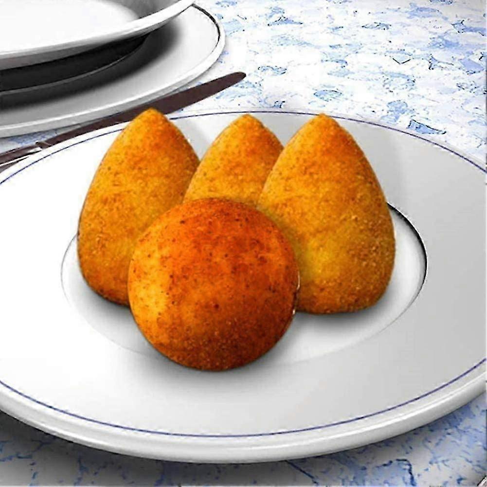 قالب صانع Arancini ، قالب كرة الأرز DIY ، اهتزاز صانع كرات الأرز متعدد الأغراض ، كرة نقطة اللحم المحشوة محلية الصنع