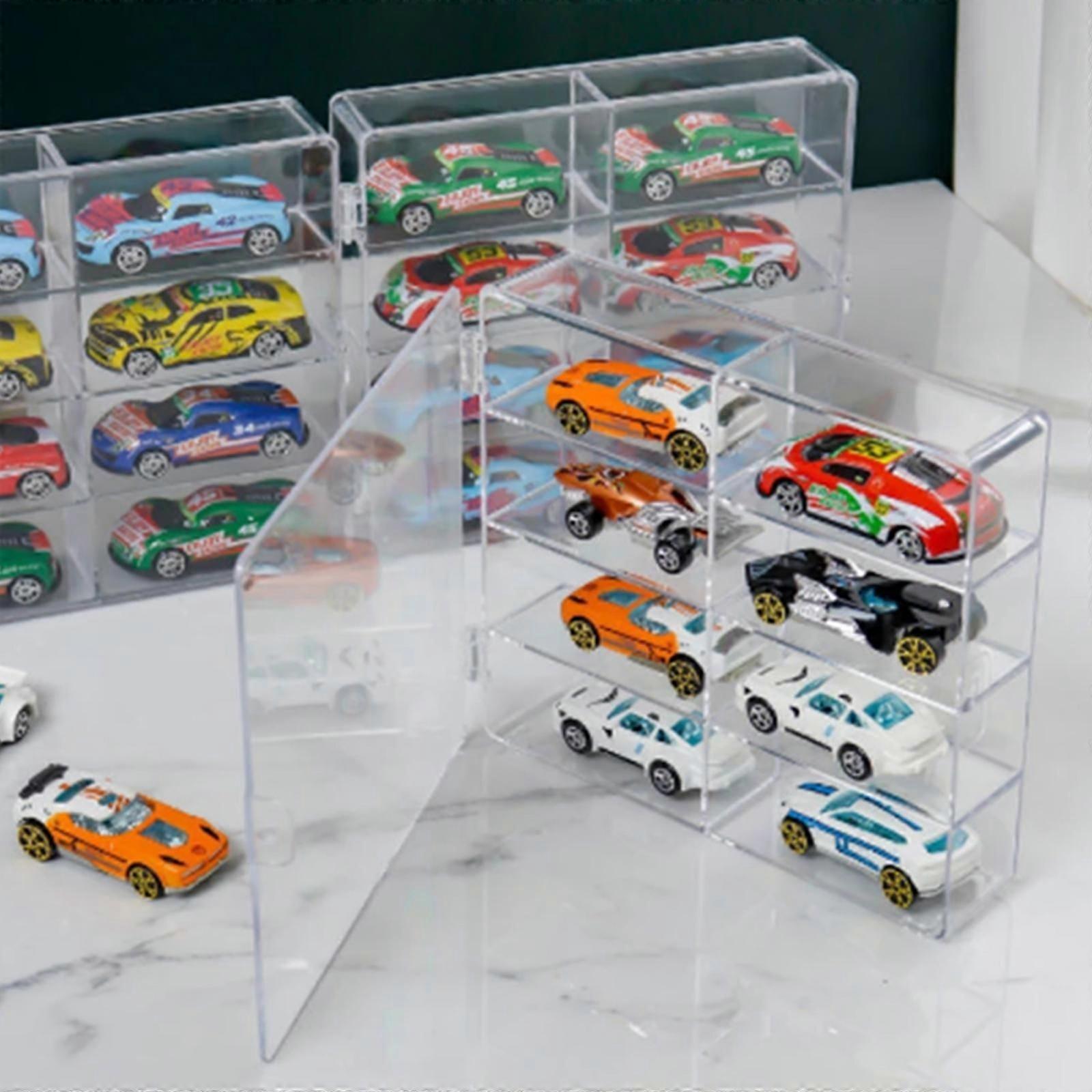 1:32 Car Model Storage Box Case Display Shelf Acrylic Dustproof Door Waterproof NEW