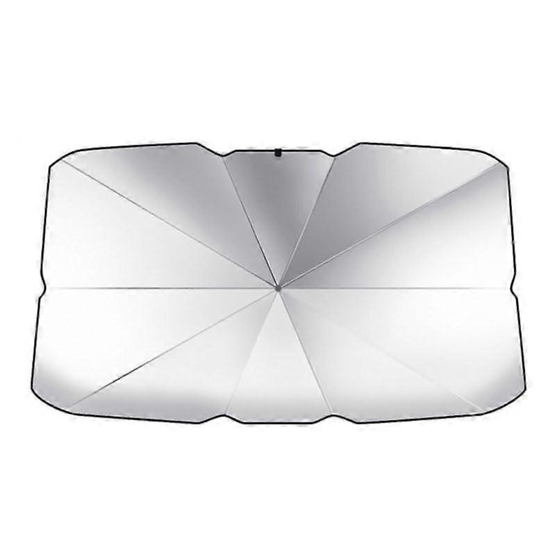 Car Windshield Sun Shade Umbrella 20182022, 360Degree Rotating Foldable Front Window UV Block Sunshade