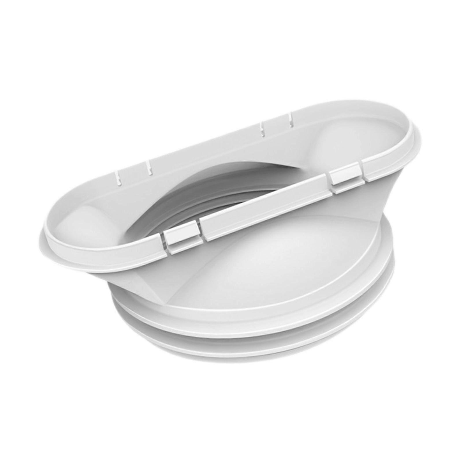 5.9/5.1 inch Portable Air Conditioner Exhaust Hose Coupler Unit Tube Connector Air Conditioning Window Adapter Accessory Multicolor