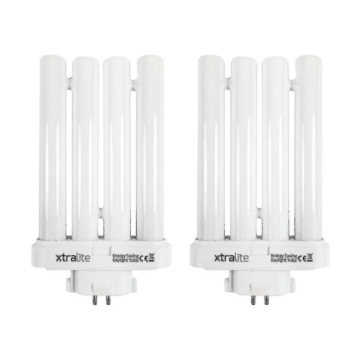 ハイビジョン読書ランプのための27w昼光交換電球、4ピンGx10q-4クワッドチューブ(6500k)