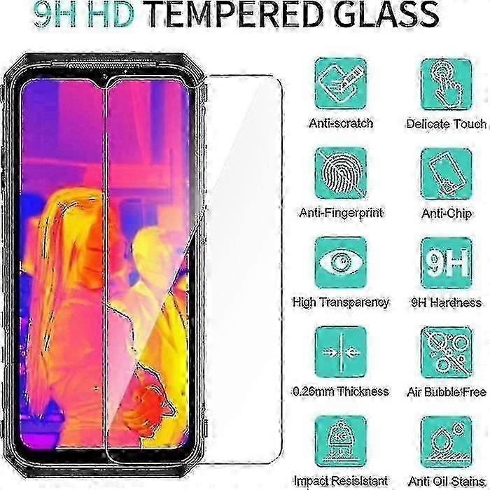 Ulefone Power Armor 18T 6.58" 2X Transparent Screen Protector