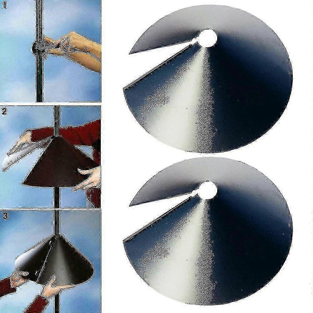 Garden Squirrel Guard Baffle For Bird Feeder Wrap Around Protection T