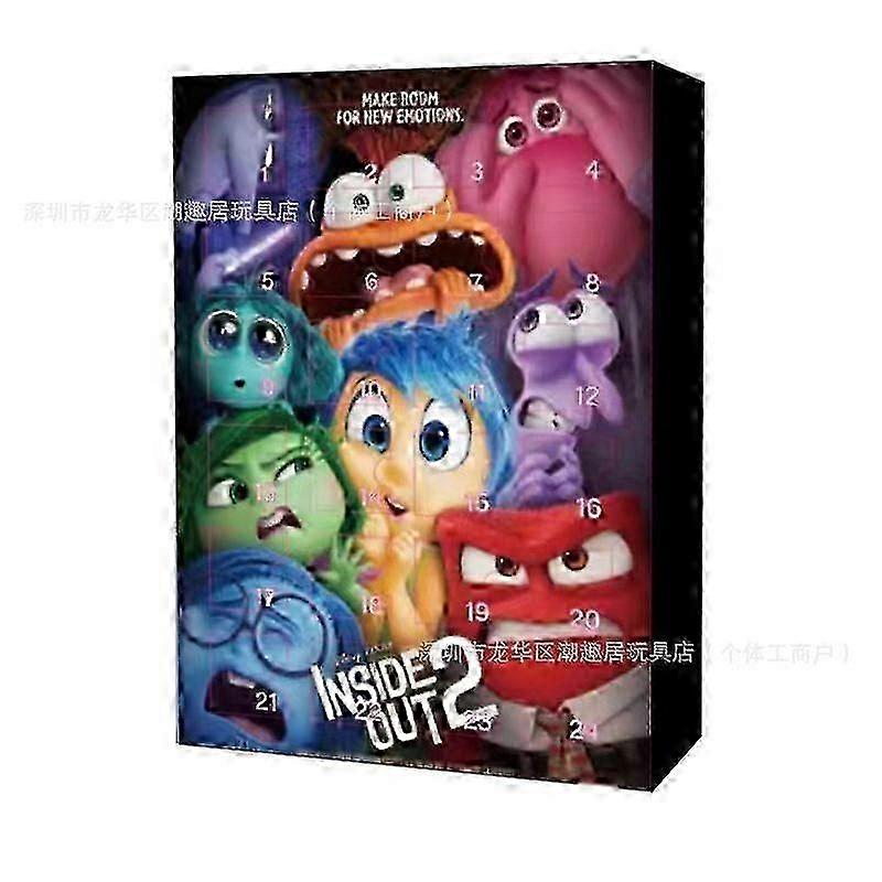2025クリスマスインサイドアウト2アドベントカレンダーサプライズブラインドボックス漫画アニメフィウグレおもちゃセット