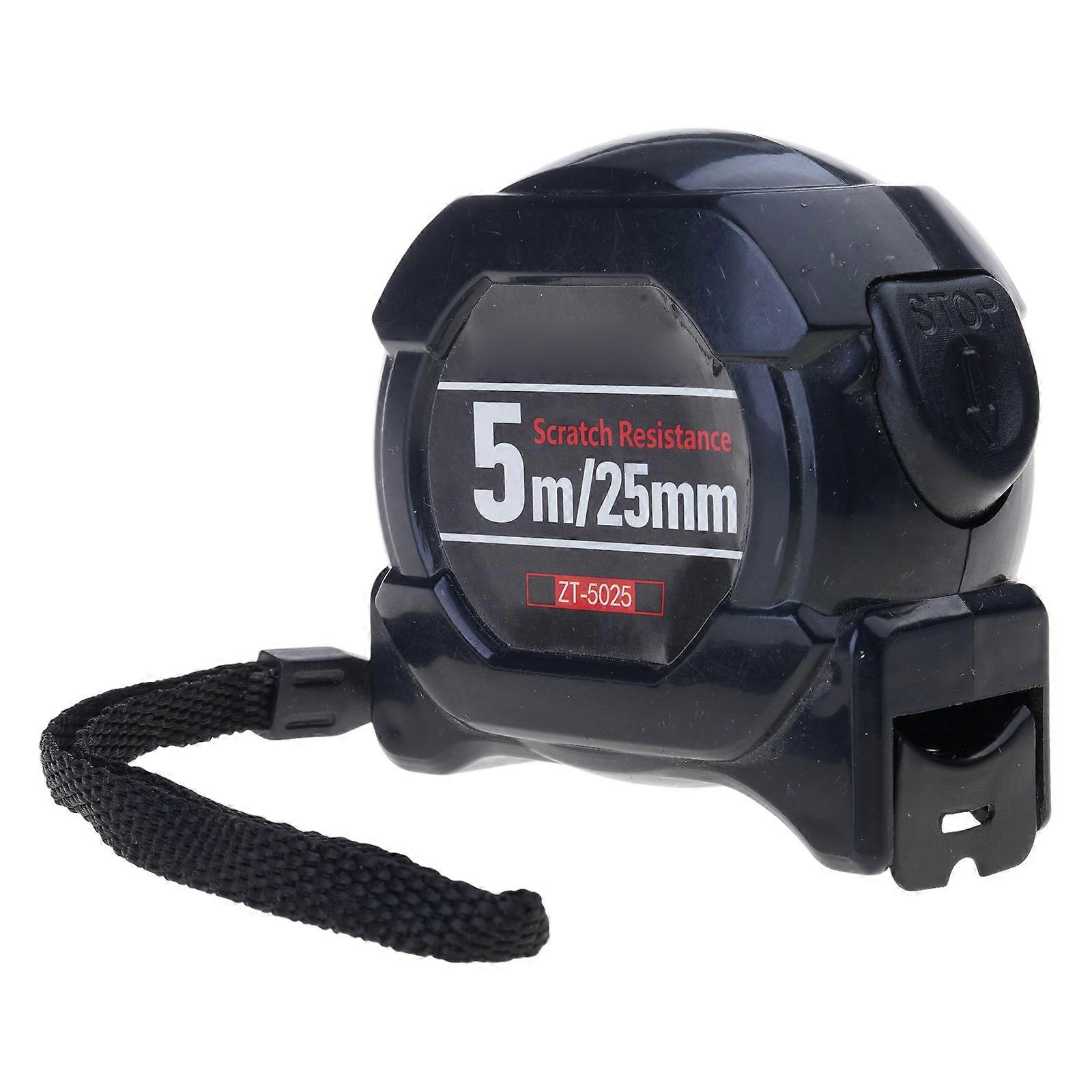 19mm/25mm Width 5m/16.4ft Fluorescent Green Measuring Tape Metric Ruler Tape Measure for Industry and Home Portable Multicolor