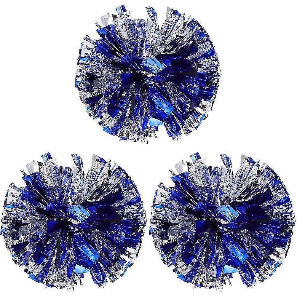 cheering squad pompoms reusable 3pcs hand flower