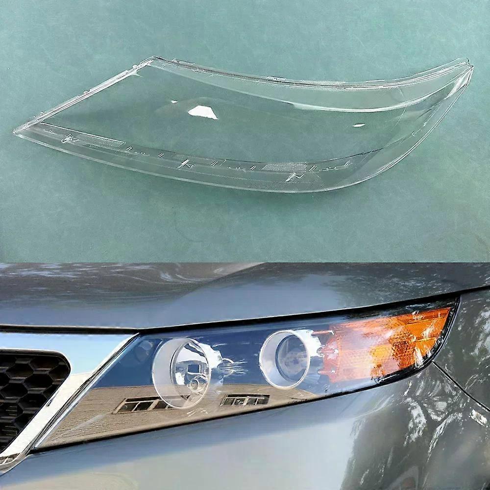 For Kia Sorento 2009~2012 Front Headlamp Lamp Cover Transparent Headlight Shell Lens Plexiglass Replace The Original Lampshade