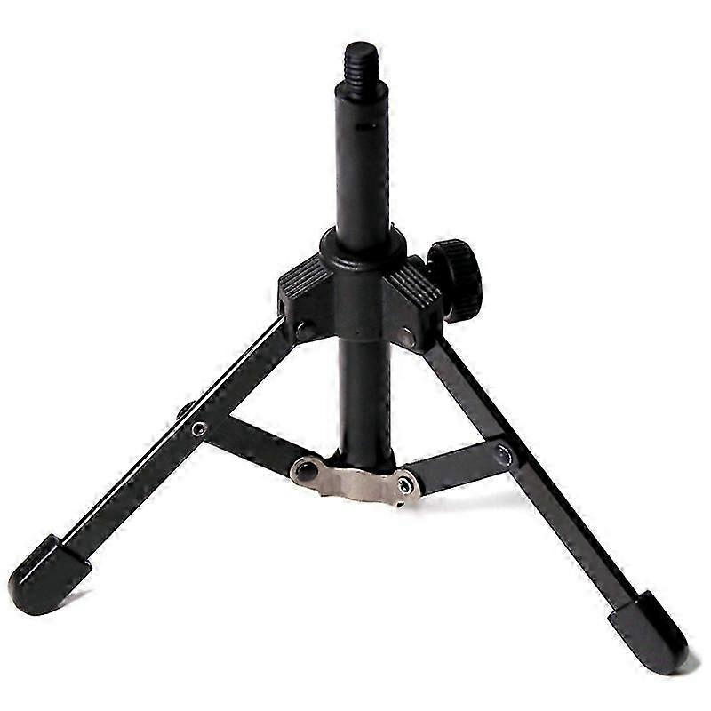 Foldable Tripod Desktop Microphone Stand Holder for Podcasts, Online Chat, Conferences, Lectures,Me