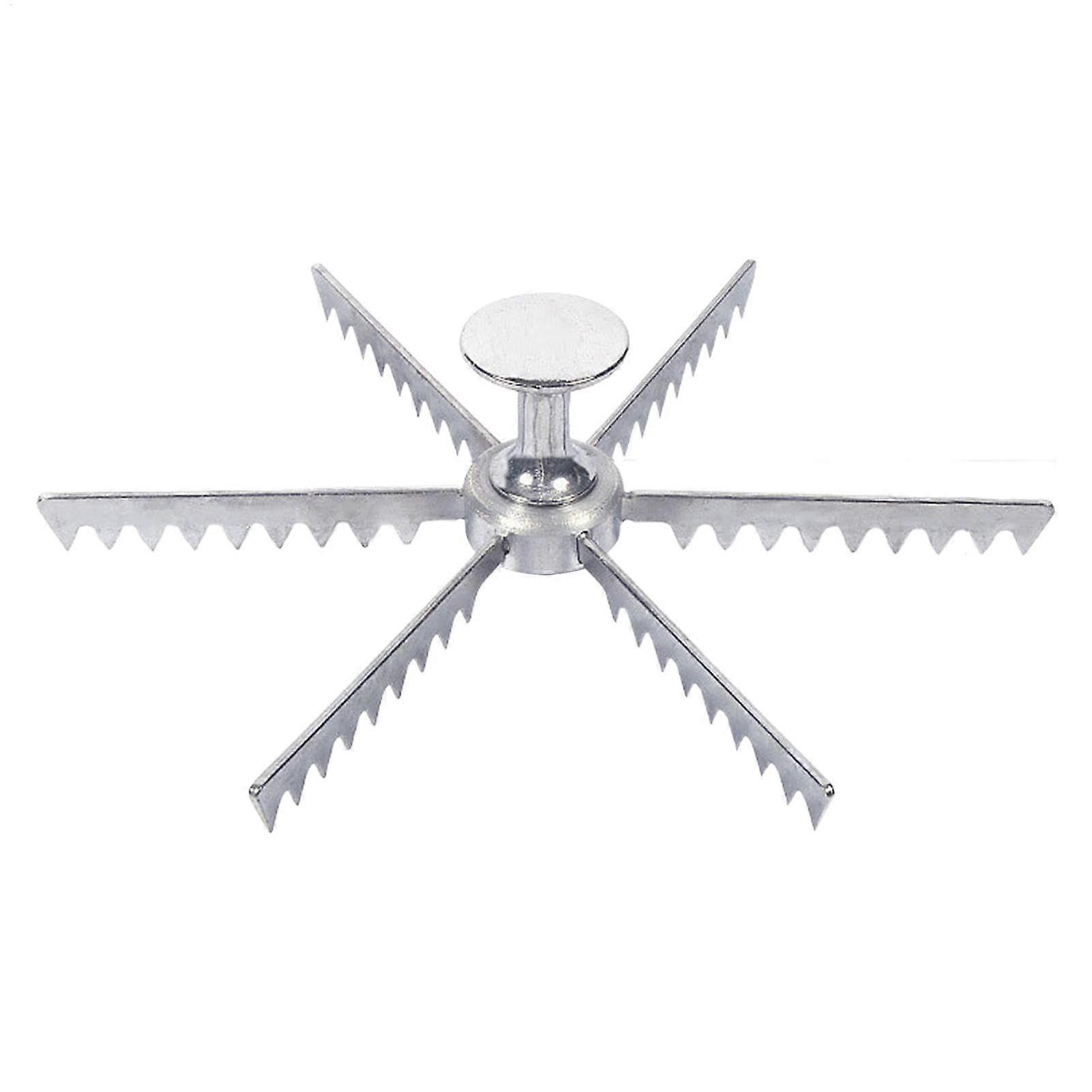 Pizza Cutter Wheel with MultiBlade Pie Crust Slicer Aluminum Alloy for Bread and Party Use UK