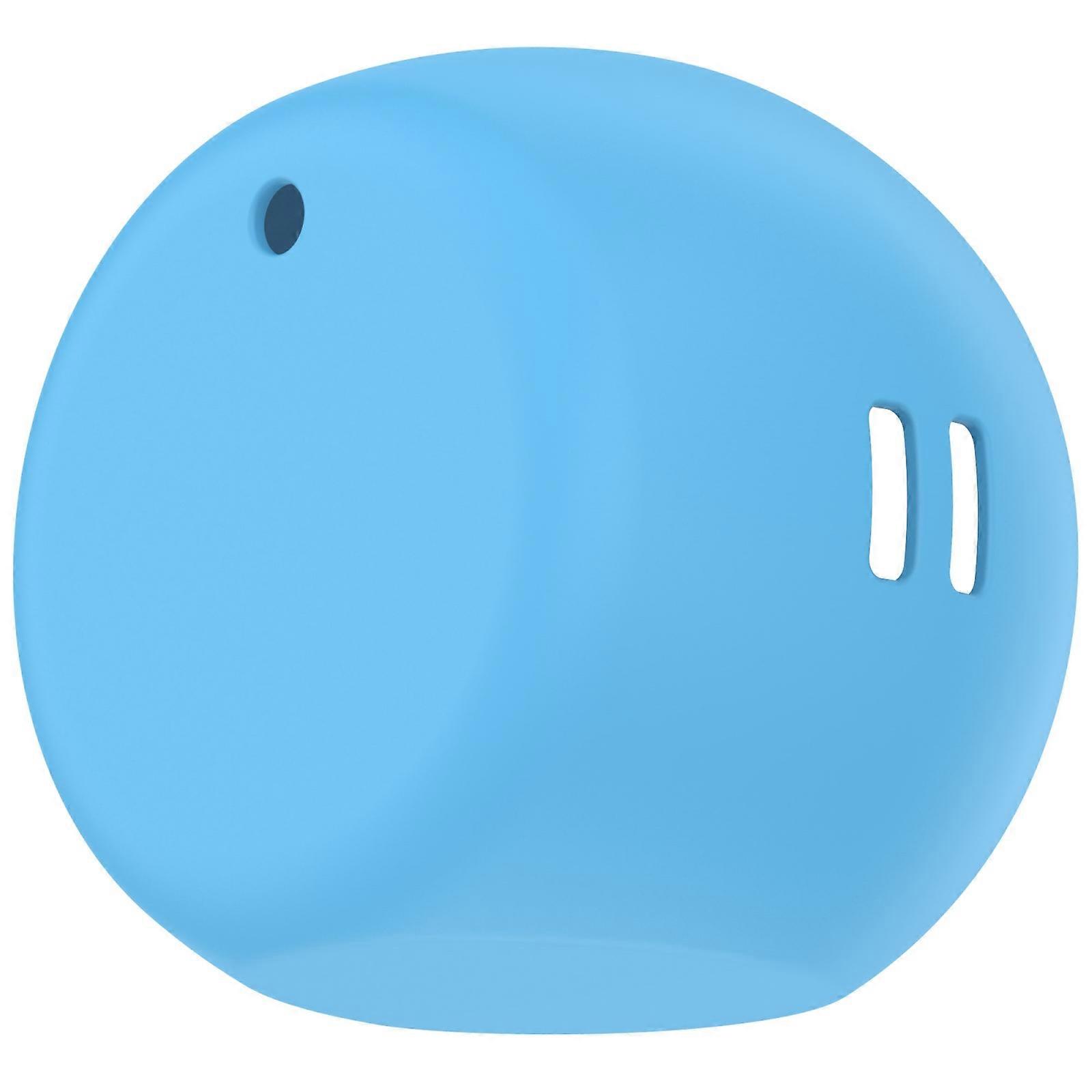 Silicone Sleeve Wrap Enclosure for Punirunes Virtual Electronic Pet Device Comprehensive 360 Degree Protective Antidrop  Sky blue