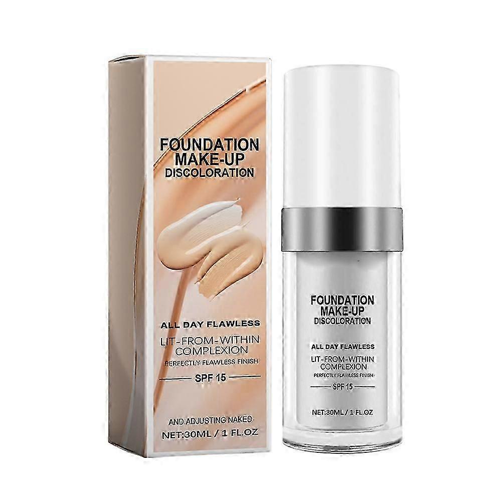 30ml Temperature Adjusting Concealer Foundation with Natural Finish and Hydrating Full Coverage for Flawless Skin Tone Matching