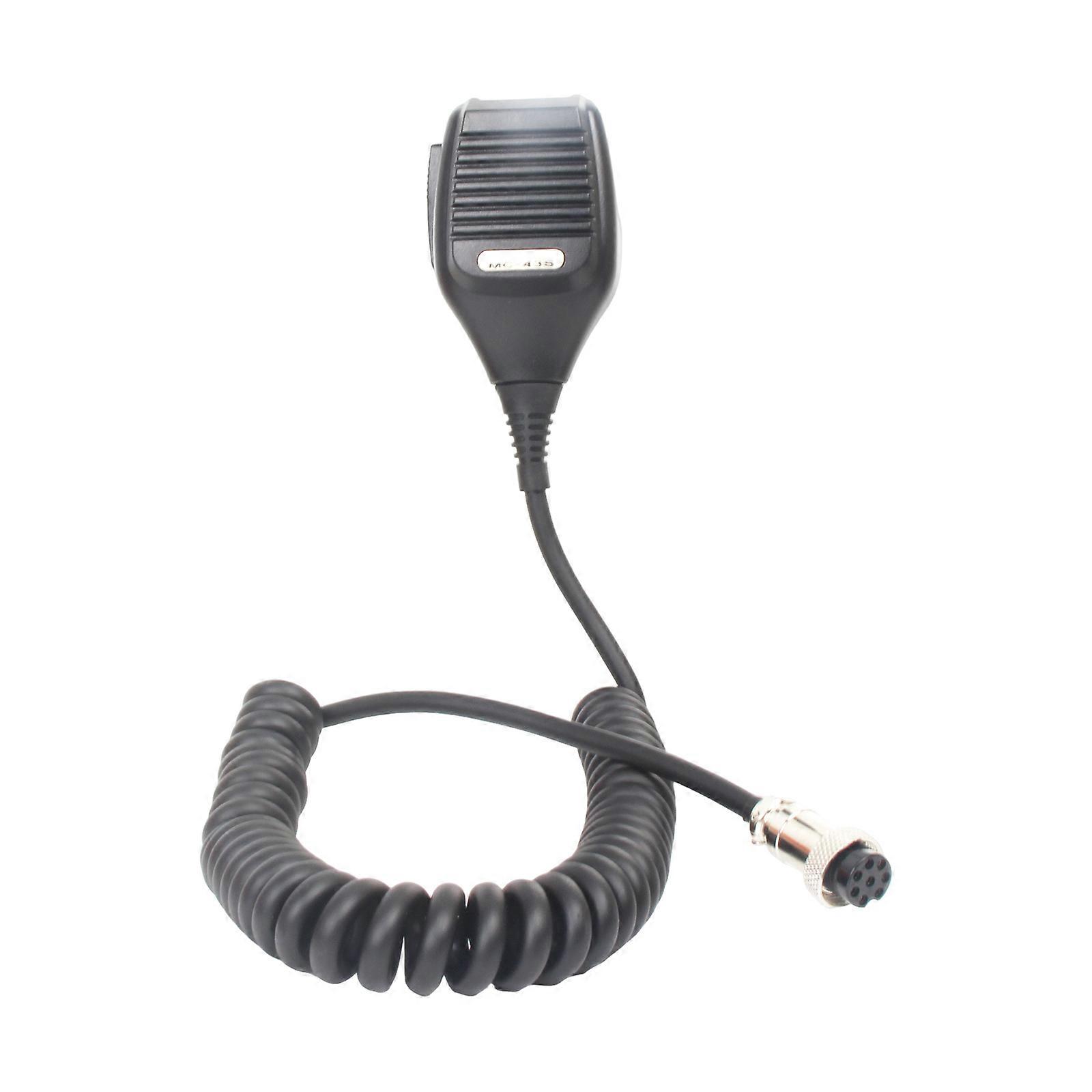 8 Pin Microphone Clear Communication Microphone Metal Hook Microphone Reliable Handheld Microphone for -480HX  TM-231 Multicolor