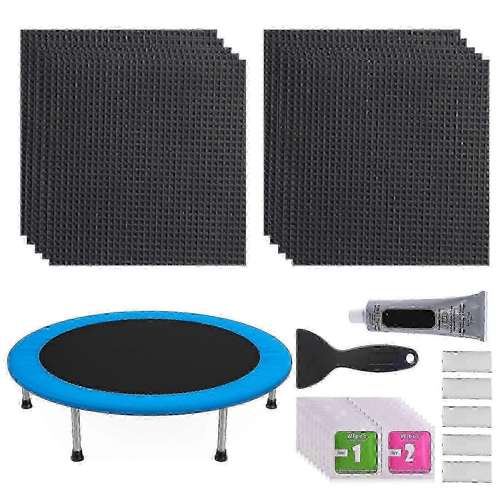 Trampoline Patch Repair Kit for Fixing Holes and Tears in Jumping Mat Surfaces