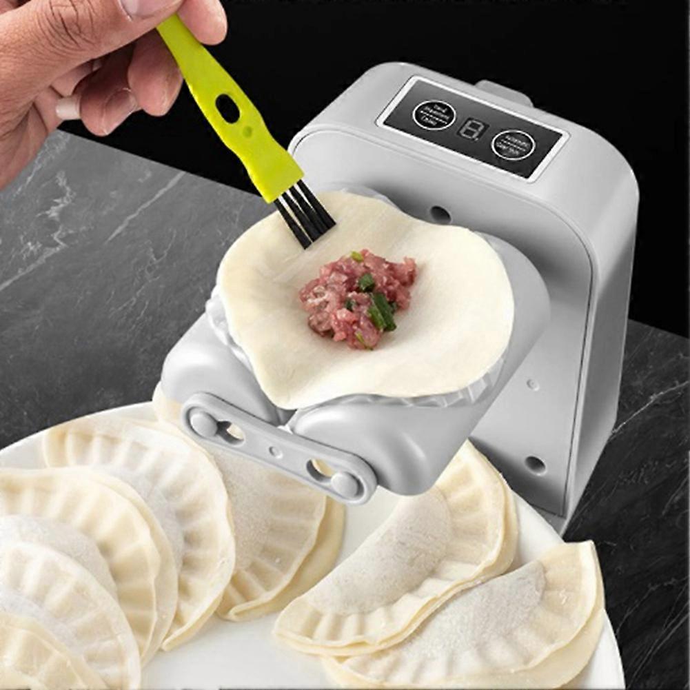 Automatic Dumpling Maker Household Double Head Non-Slip Dumpling Maker Machine Press Mold Making Tool Manual Kitchen B