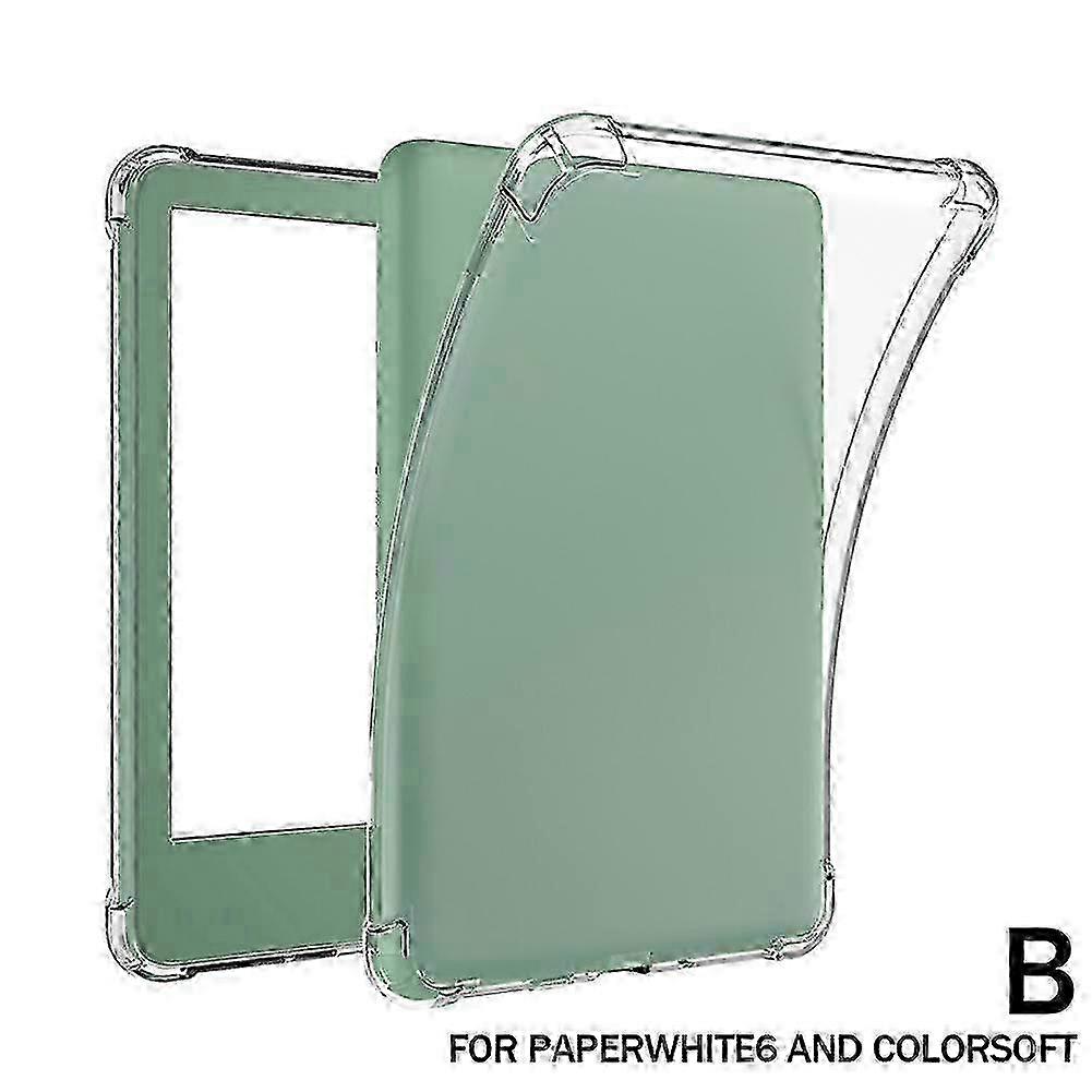 Clear Case 2024 All-New for Kindle Paperwhite 12th Generation 7" Soft TPU Cover
