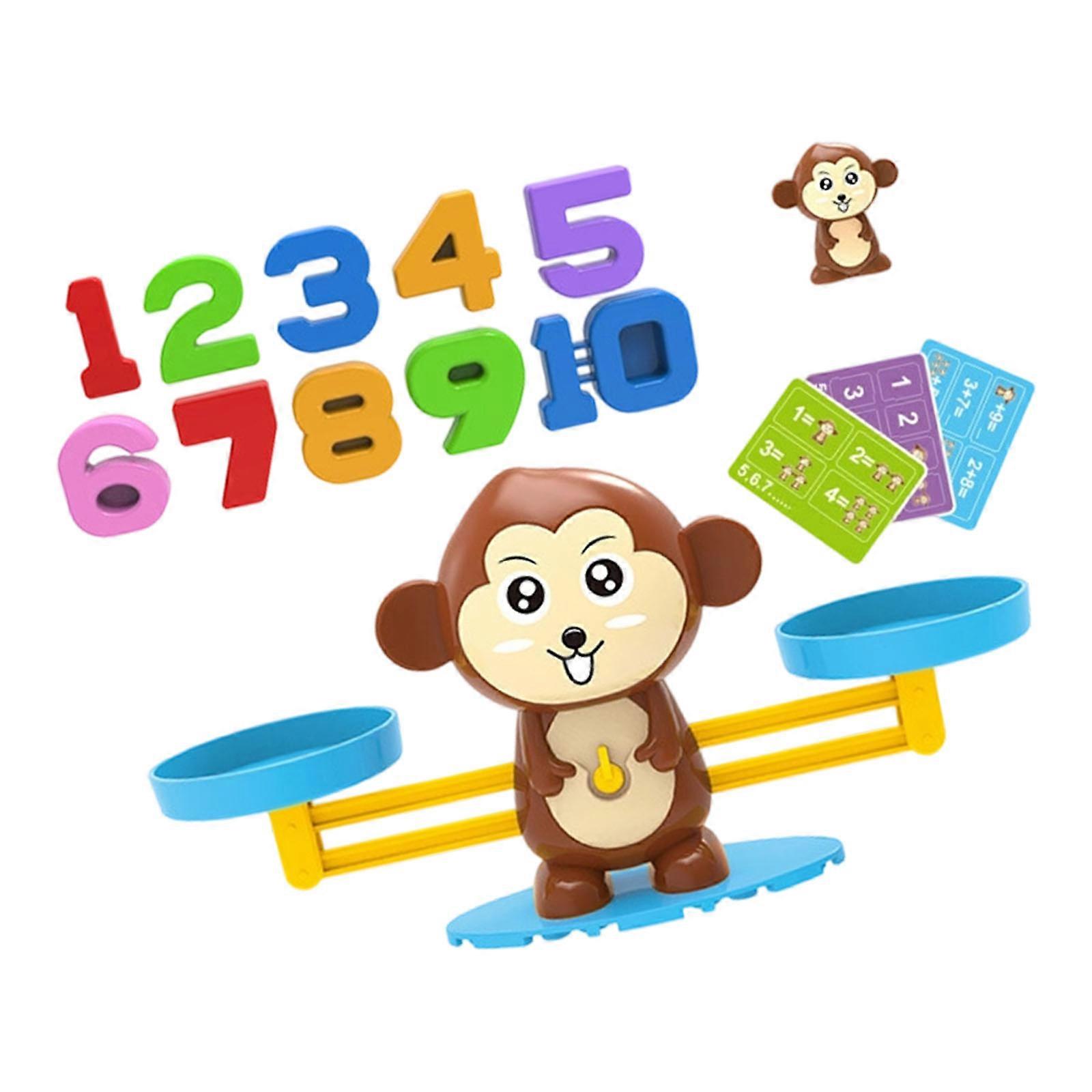 Interactive Math Scale Toy For Group Play Develop Teamwork Skills ABS Plastic Ages 3+ Years Multicolor