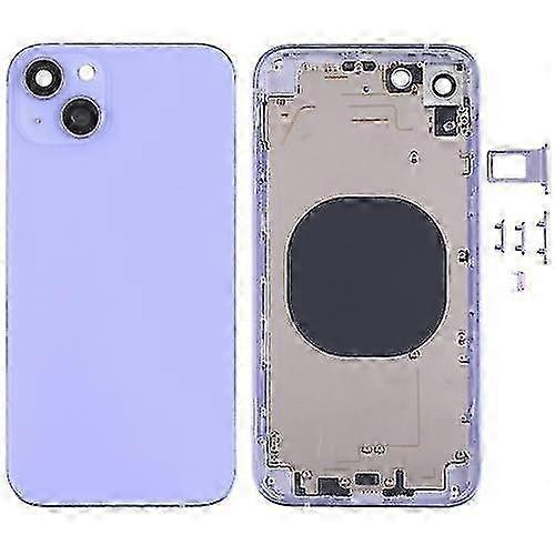 Back Housing Cover with Appearance Imitation of iP13 for iPhone XR