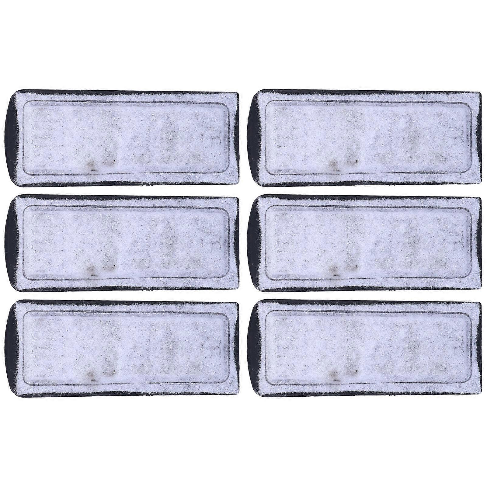 6Pcs Aquarium Filter Cotton Replacement WallMounted Filter Accessory for Fish Tanks