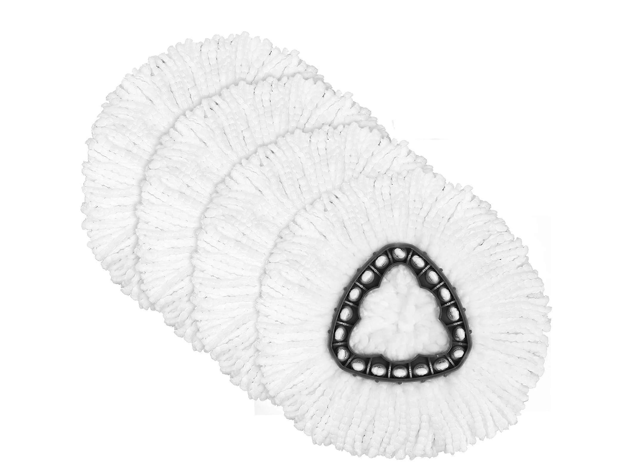 Microfiber Mop Head Refill Replacement for Spin and Wring Mops Floor Cleaning