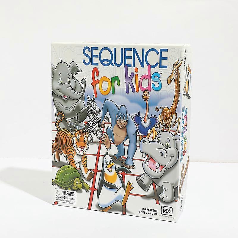 Sequence for Kids Board Game – Helps Develop Children’s Logical Thinking Skills, Fun Educational Toy