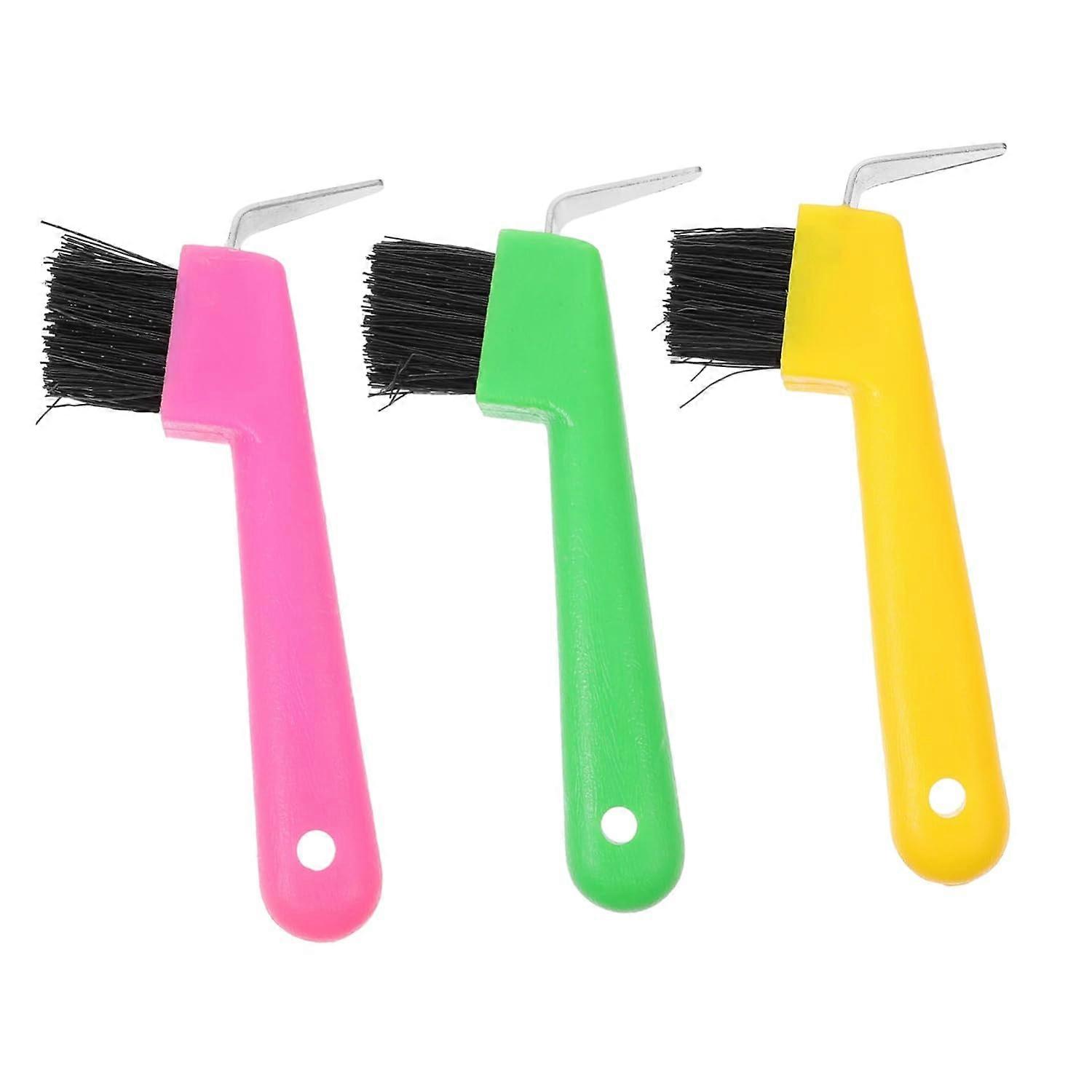 Portable Horse Hoof with Comfortable Handle Durable and Design for Efficient Cleaning Essential Hoof Care Tool for Horses Random Color