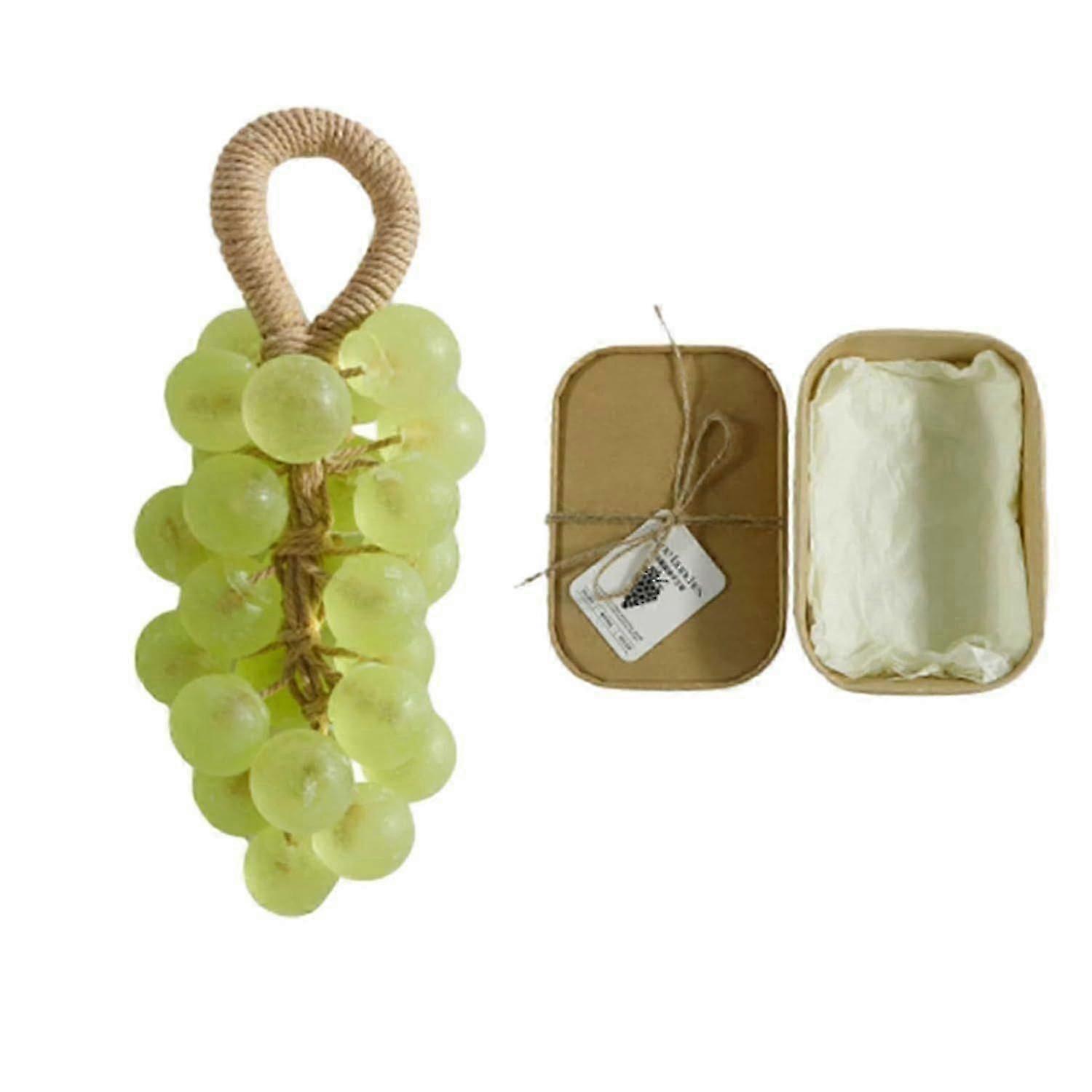 Crystal Grape Soap, Handmade Crystal Grape Soap Gentle Cleansing Soaps, Decorative Soaps Bars, For Washing Hands And Fresh Air Men Women