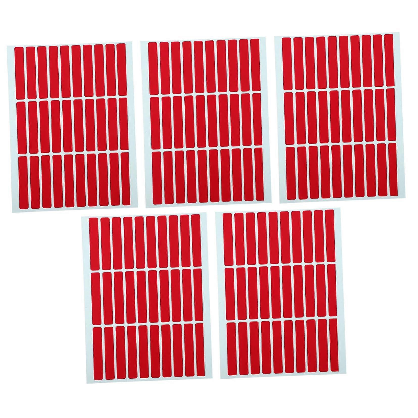 Clear Double Sided Nail Display Tape 5 Sets  Viscosity Adhesive Transparent Reusable