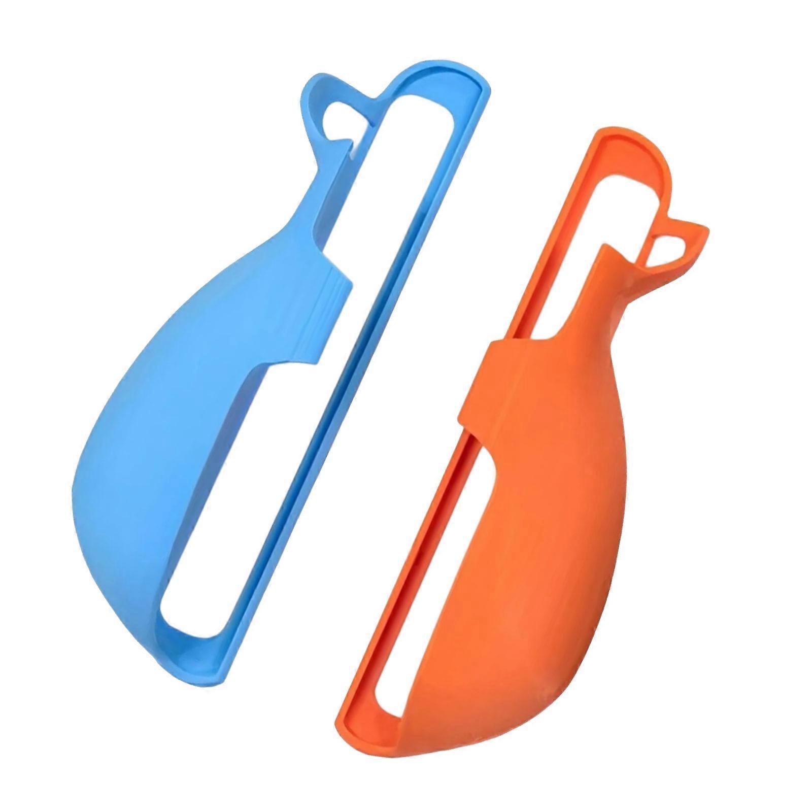 1 Pair Ergonomic Plastic Hand Grips for NS2 Console with Comfortable Anti Slip Design Ideal for Long Play Multicolor