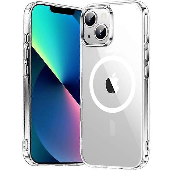 Compatible with iPhone 13 Silicone case - Magsafe Transparent compatible with iPhone 13