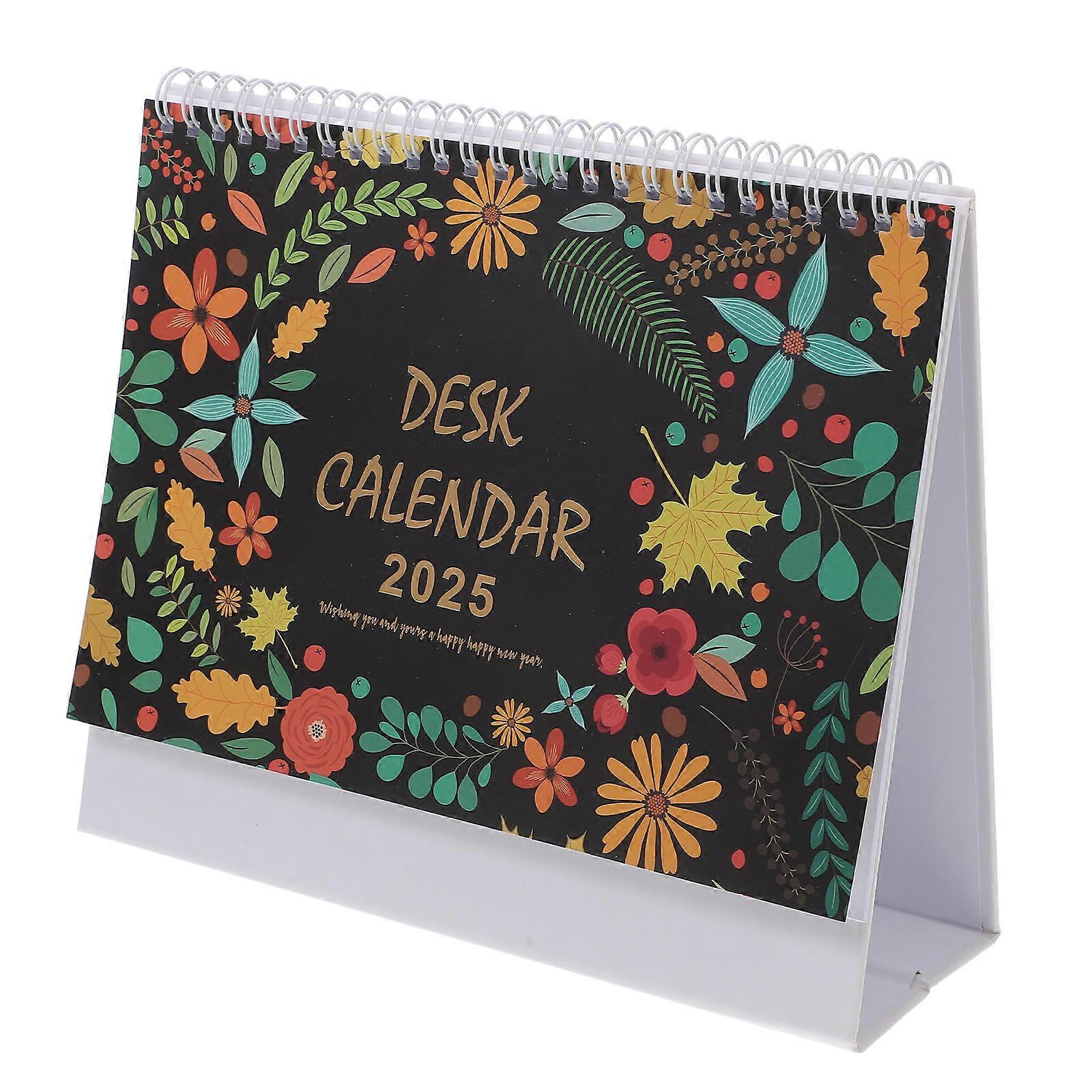 Desk Calendar 2025 Monthly Calendar Designed for Efficient Planning