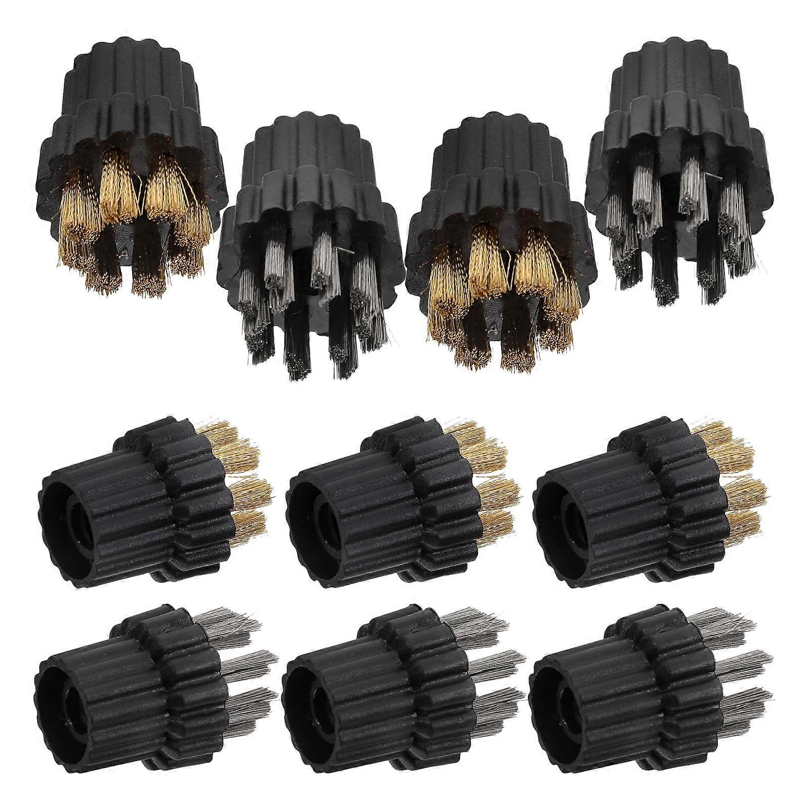 Steam Cleaner Brush Heads for Cleaning Machine Replacement 10Pcs Assorted Colors