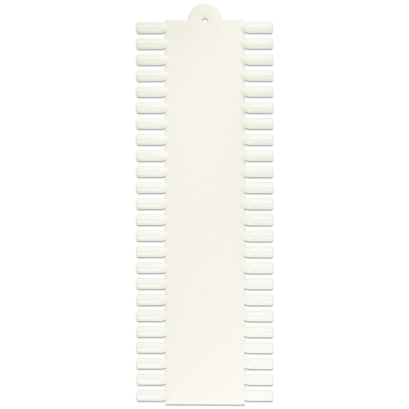 48 Nail Tip Display Palette Natural Color Practice Board for Swatches and Professional Salons