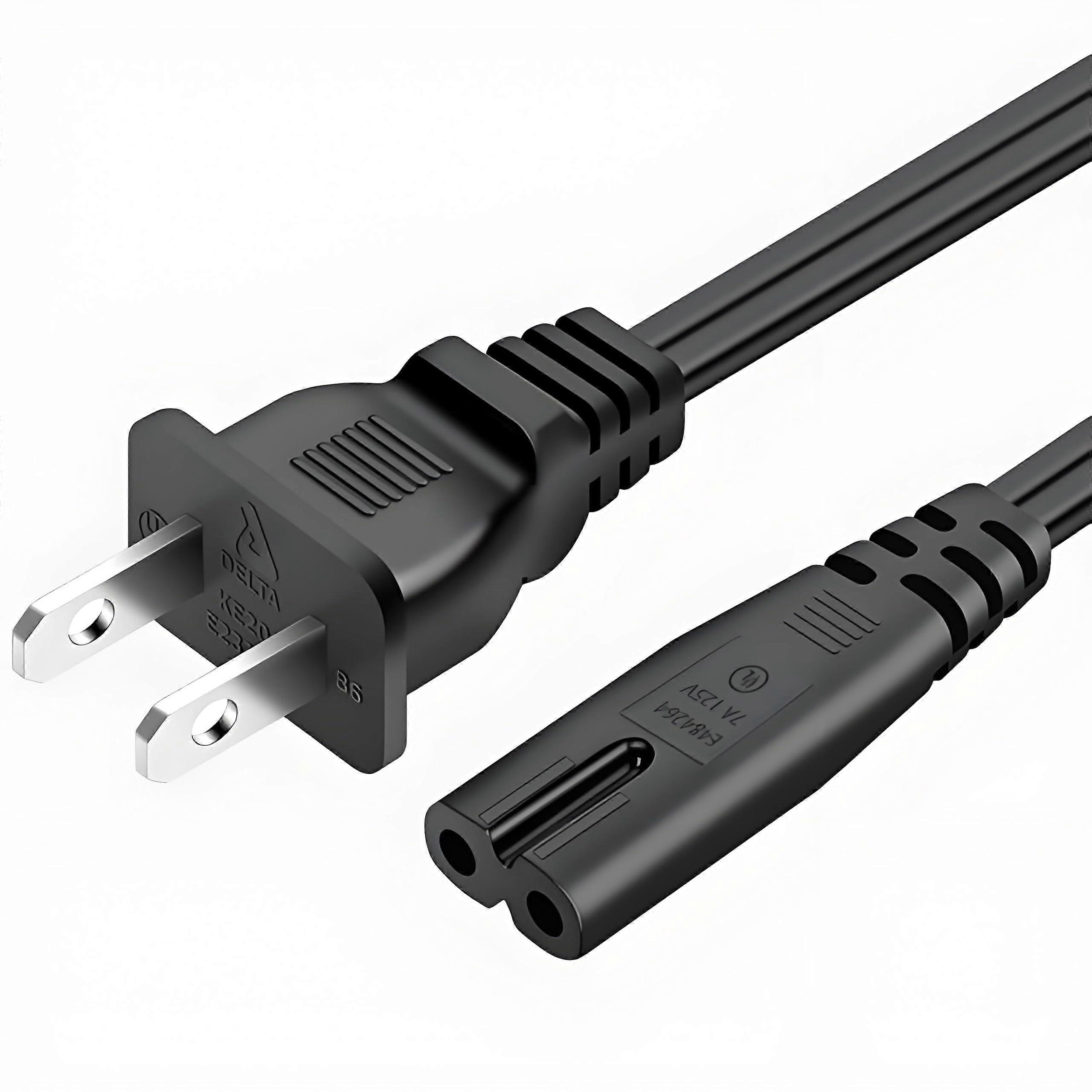 Power Cord Replacement 6ft UL Certified 2Slot Cable for JBL PartyBox and Soundbar Speakers