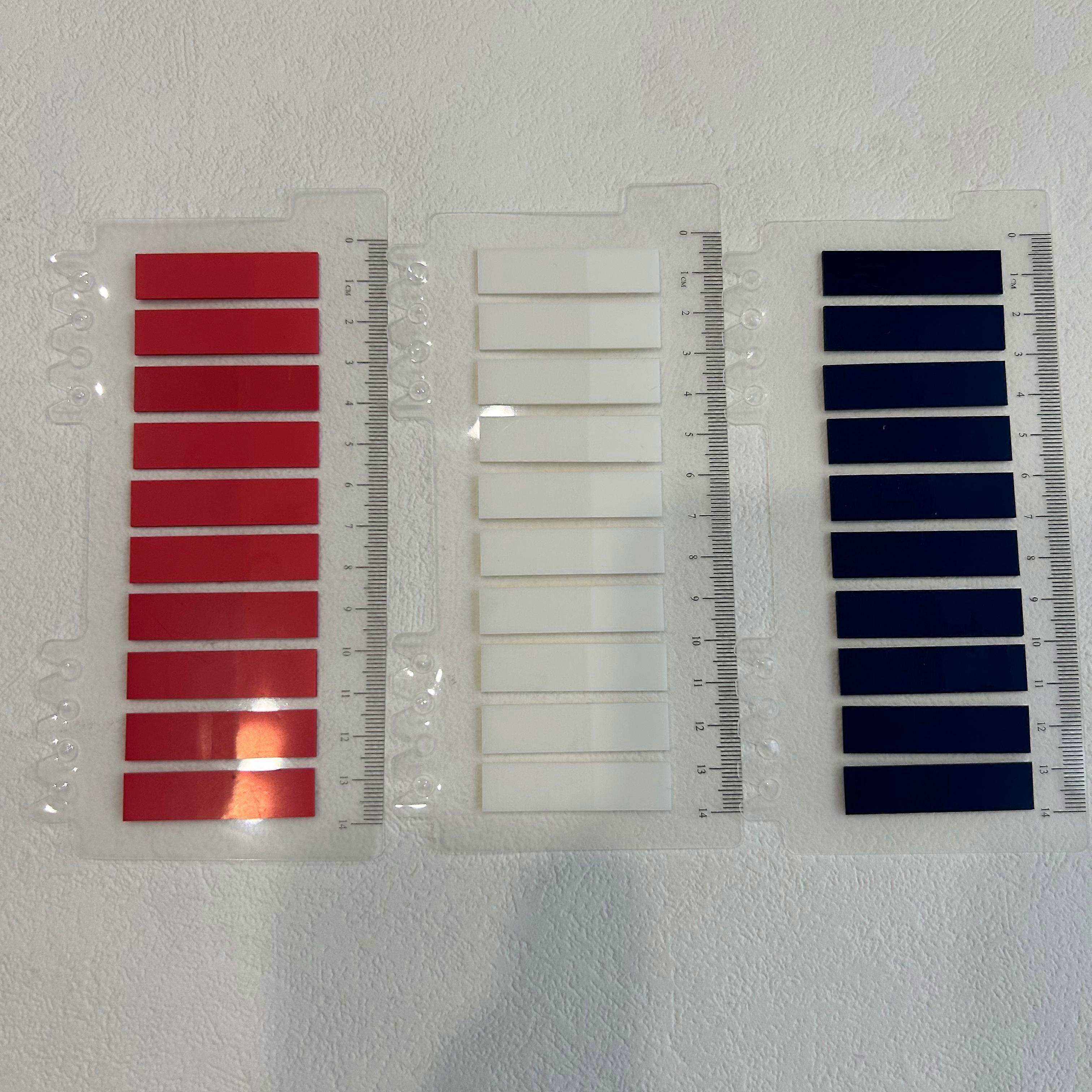 3 Pack 600Sheets Colorful Fluorescence Index Sticky Notes Creative Office School Notepad Memo Pads Notes Self-Adhesive Stickers