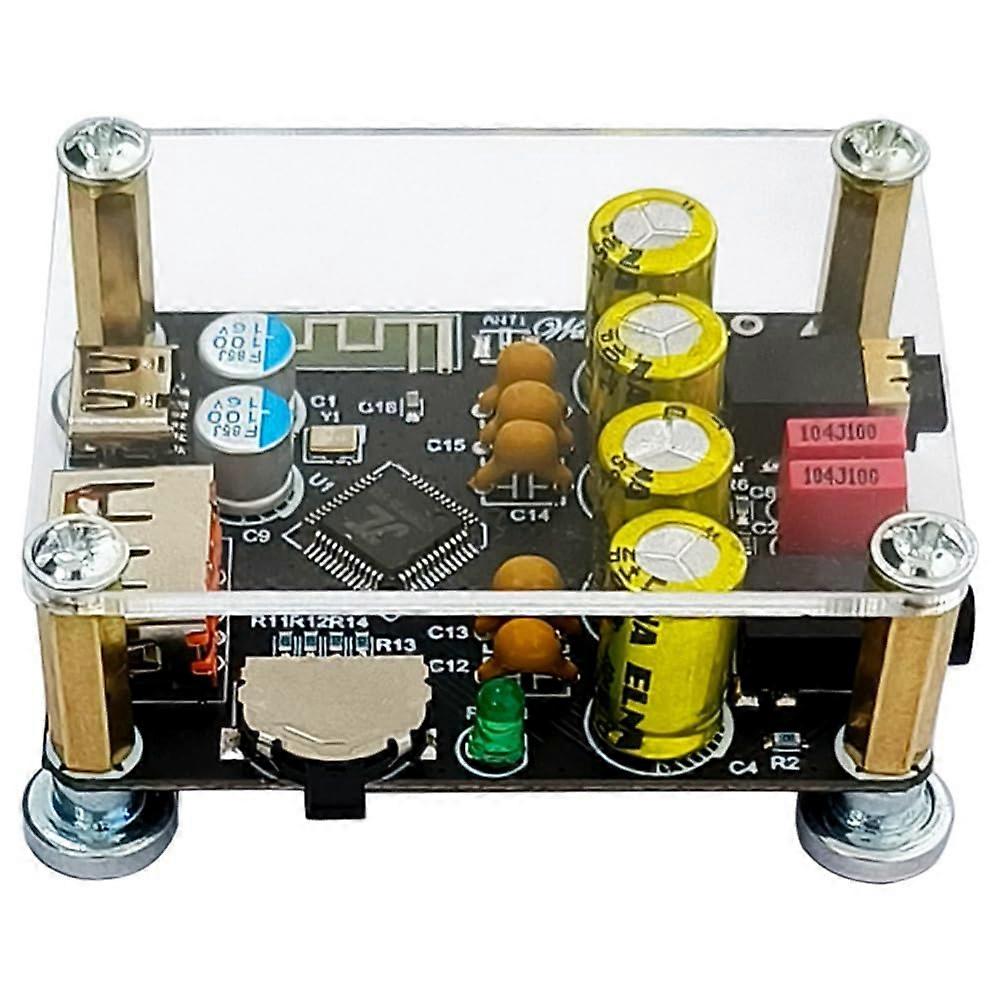 HIFI 5.1 Bluetooth USB Decoder Board For Lossless WAV FLAC APE Audio Receiver APP Function Fine Workmanship