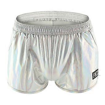 Men's Shiny Boxer Briefs Casual Household Arrow Home Shorts Pants Underwear