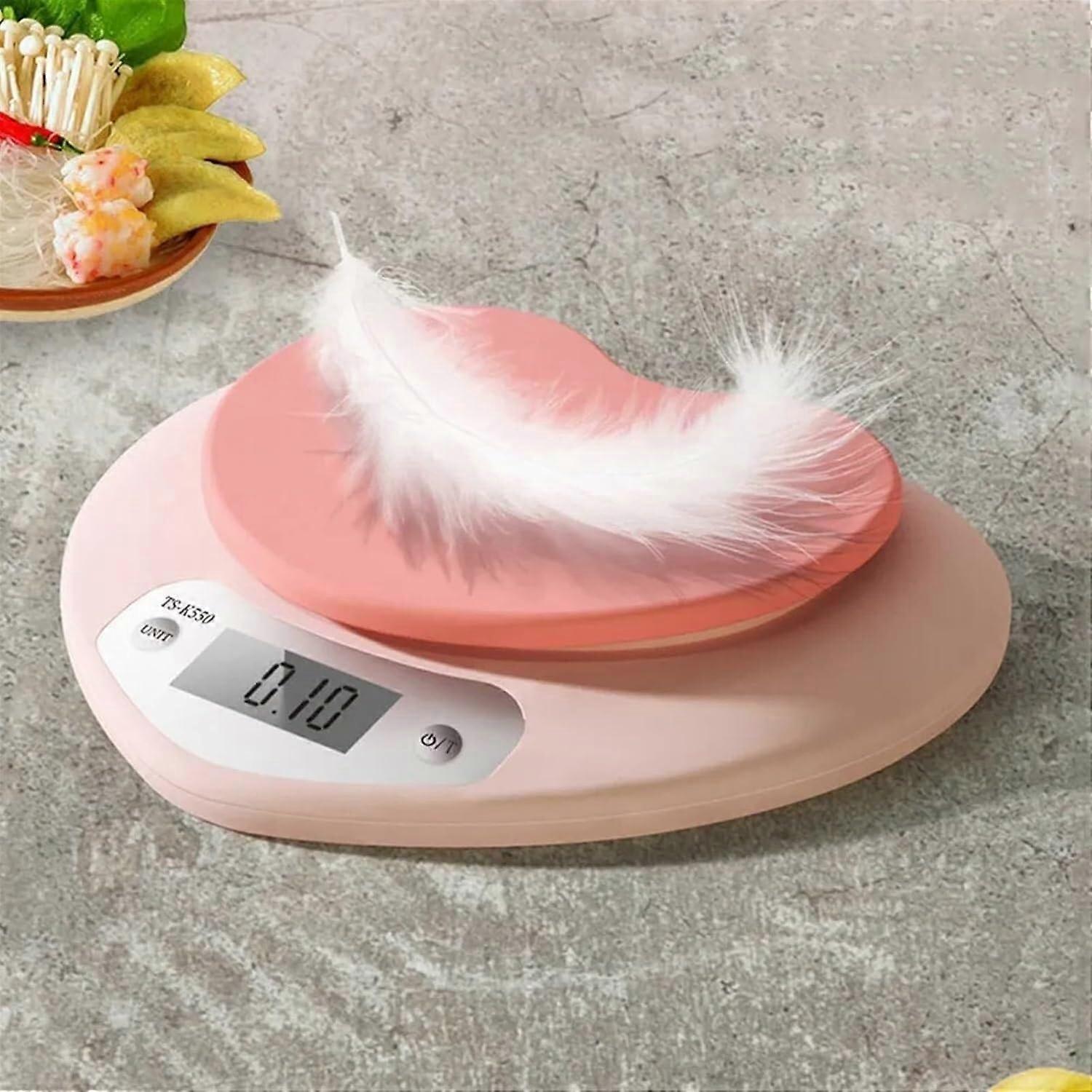 Heart Shaped Kitchen Timer Accurate Time Control for Baking Cooking Home and Café Pink