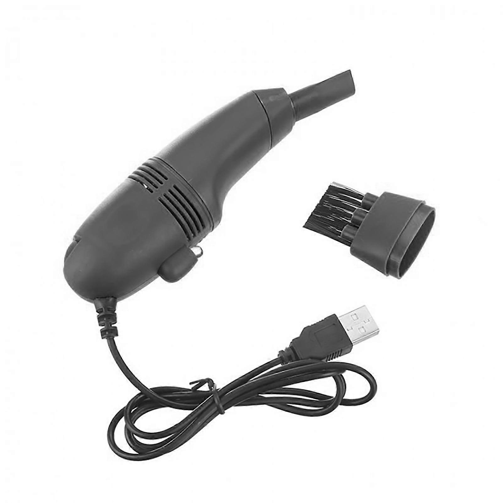 Lifetechs Keyboard Cleaner Strong Suction Portable Mini USB Vacuum Handheld Keyboard Dusting Brush for Computer