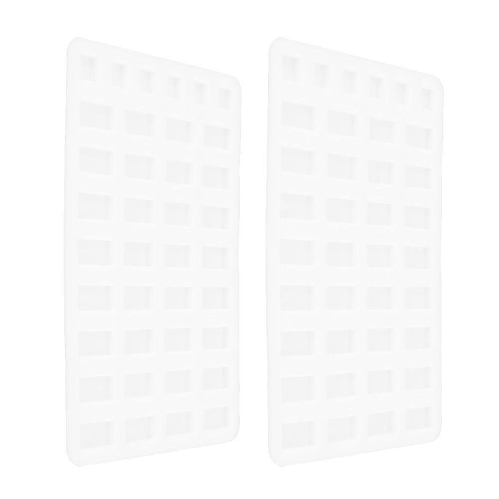 Silicone Mini Bricks Making Tool Diy Design For Craft Projects 13.10X8.50X0.20CM Diy Materials For Mini Bricks 2Pcs