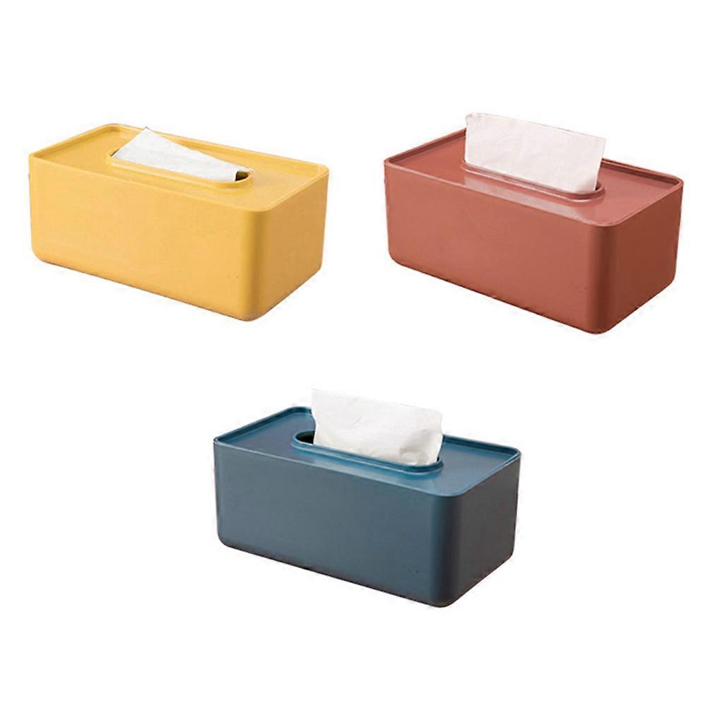 Household Tissue Box 1Pcs Red for Practical Napkin Storage Use