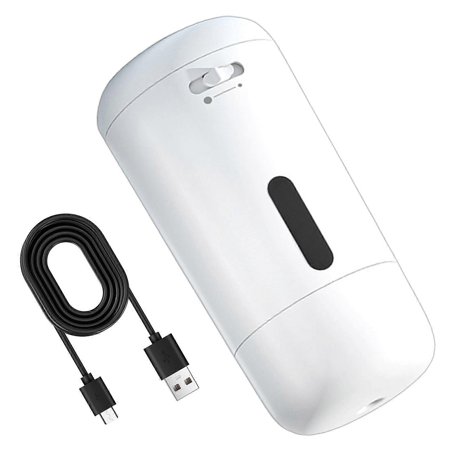 Automatic Electric Pencil Sharpener Thickness Adjustable USB Powered Automatic Pencil Sharpener for Office School Use  White