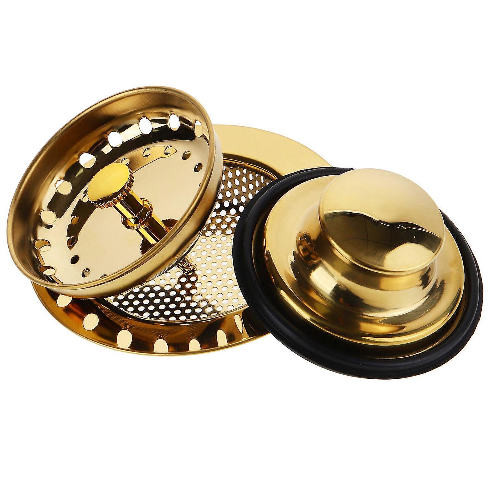 Sink Filter Kitchen Sink Strainer for Draining 1Set Metal Basket