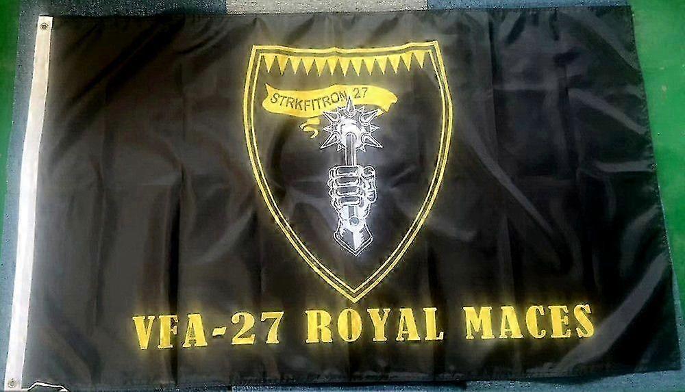 Usn Vfa-27 Royal Maces Singleflag Banner
