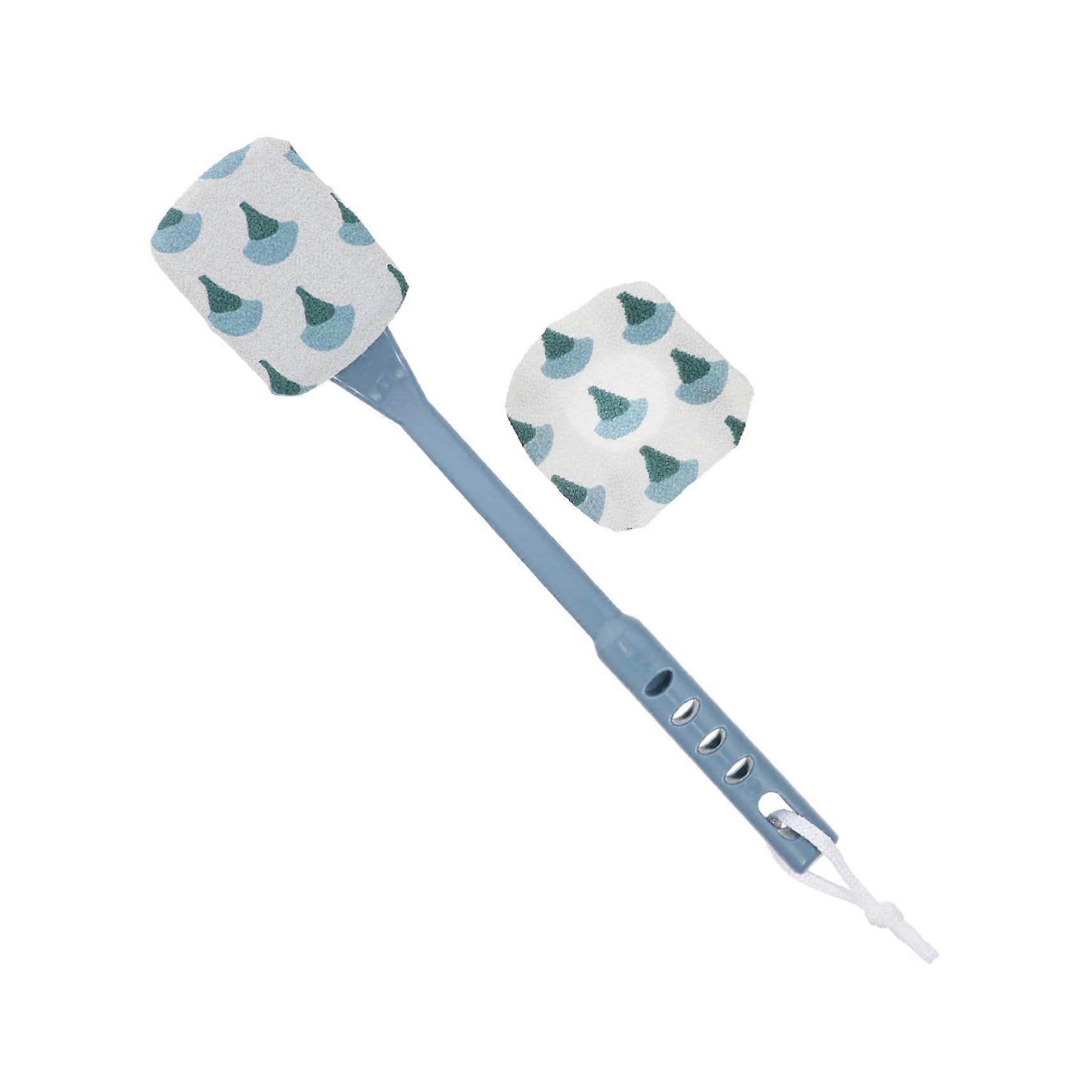 Back Scrubber with Long Handle for Shower, Gentle Exfoliation and Deep Cleansing