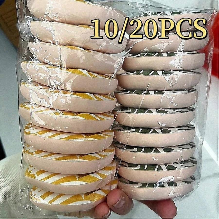 10/20Pcs Large Makeup Sponge, Super Soft Drop Shape Makeup Powder Puffs, Wet Dry Makeup Sponge -Quickly Apply Makeup