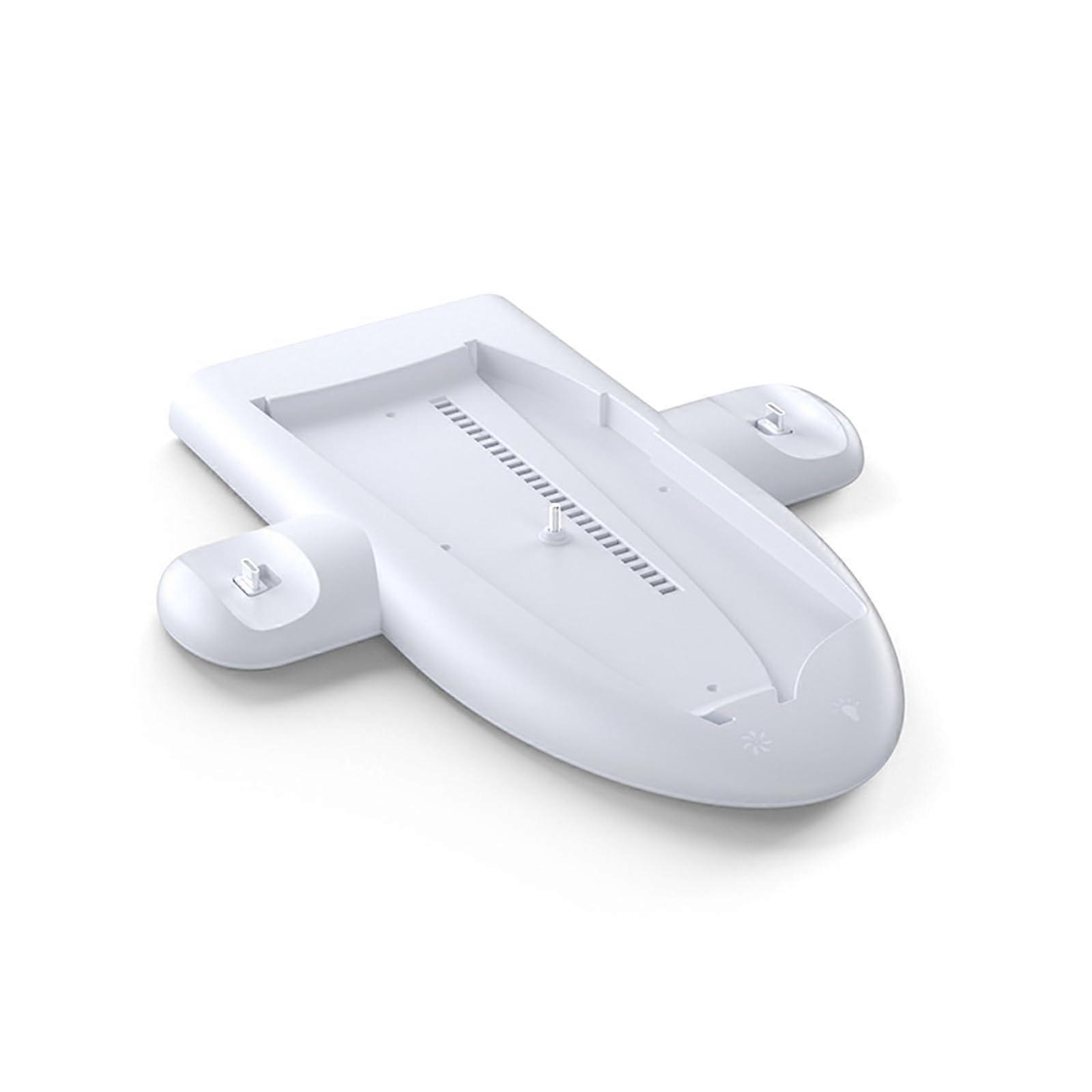 Cooling Stand with Adjustable Fan Speed, Dual Controller Charging Dock and LED Lights for PS5